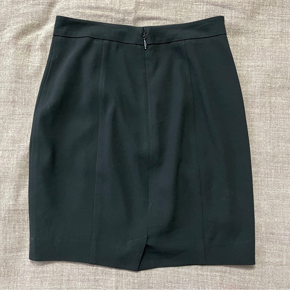 Bebe High Waisted Tailored Pencil Skirt — Black Size 4 - Picture 7 of 9